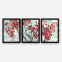 Wallity Cuadro Decorativo Enmarcado Desconocido (3 Piezas)